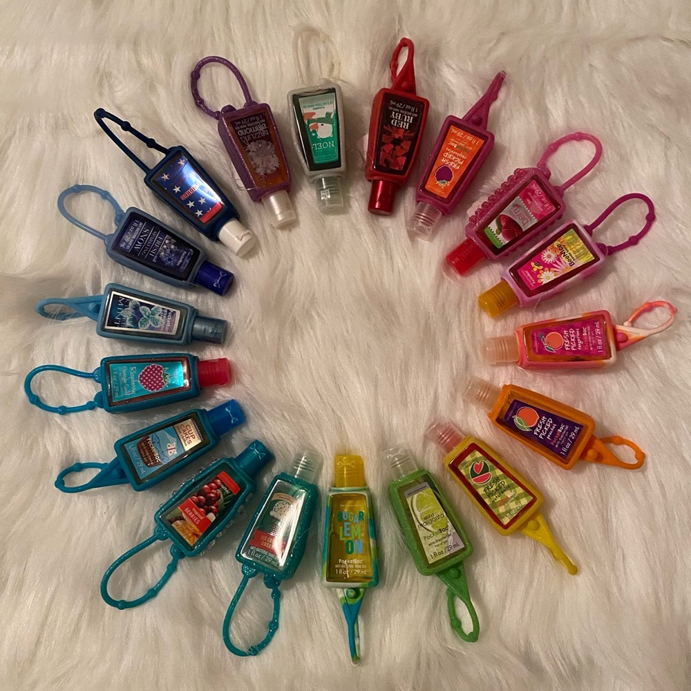 Bath & Body Works Colorful Hand Sanitizer Collection